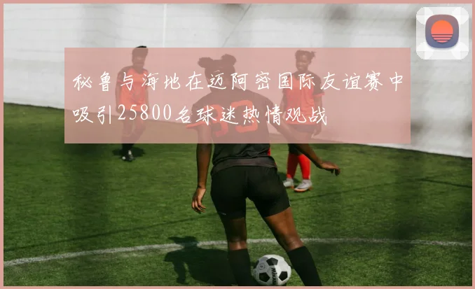 秘鲁与海地在迈阿密国际友谊赛中吸引25800名球迷热情观战